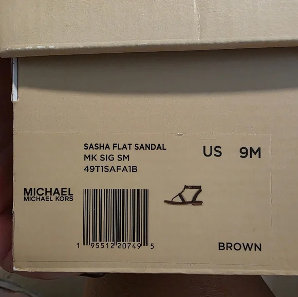 Michael Kors Sasha Flat Sandals - Picture 5 of 5